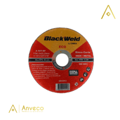 PACK 5 DISCOS DE CORTE 4 1/2" X 1 MM BLACKWELD