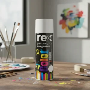 Pintura Spray Rex Blanco 400ml para uso general