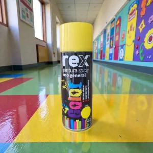 Pintura Spray Rex Amarillo 400ml para uso general