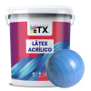 Látex acrílico celeste 20 kg interior y exterior