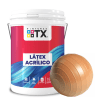 Látex acrílico ocre 1 galón interior y exterior