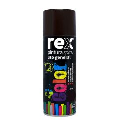 Pintura spray Rex marrón café 400 ml uso general