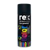 Pintura spray Rex negro mate 400 ml uso general