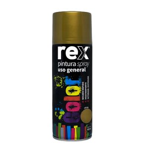 Pintura spray Rex dorado 400 ml uso general