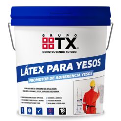 LÁTEX PARA YESOS 18 L Promotor de Adherencia Grupo TX.