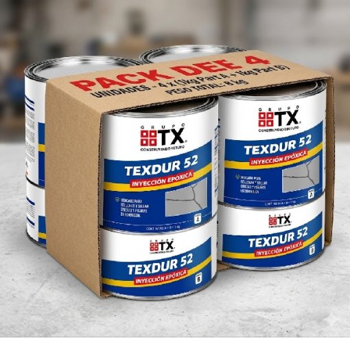 TEXDUR 52 Pack 4 Unidades 1 Kg Grupo TX.