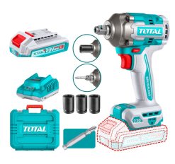 LLAVE DE IMPACTO INALAMBRICA 1 2 20V 600NM TOTAL BRUSHLESS.