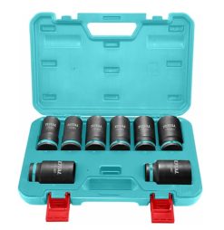 JUEGO DE DADOS DE IMPACTO 3/4 DE 8 PCS TOTAL THKISD34082L.