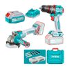 Kit Taladro de Impacto + Esmeril Inalámbrico 20V TOTAL TCKLI20273